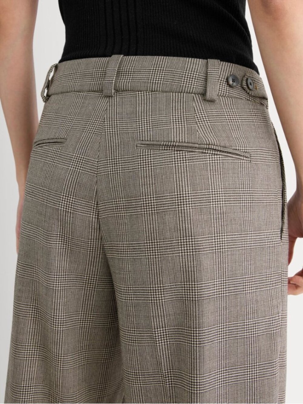 Everlane Straight-Leg Trouser in Tailor Twill (khaki) Size 8 - Picture 3 of 11